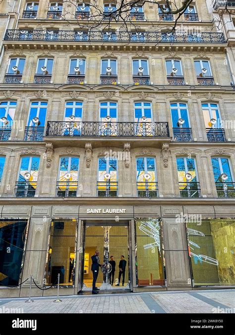 avenue des champs-élysées ysl|ysl st laurent paris.